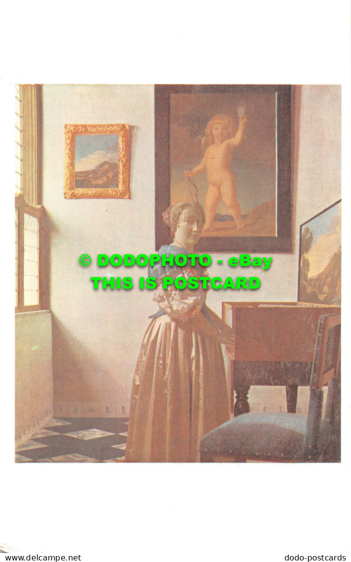 R542240 London. The National Gallery. A Young Woman Standing At A Virginal. Mast - Autres & Non Classés