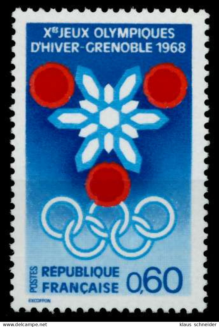 FRANKREICH 1967 Nr 1576 Postfrisch X88EE12 - Nuovi