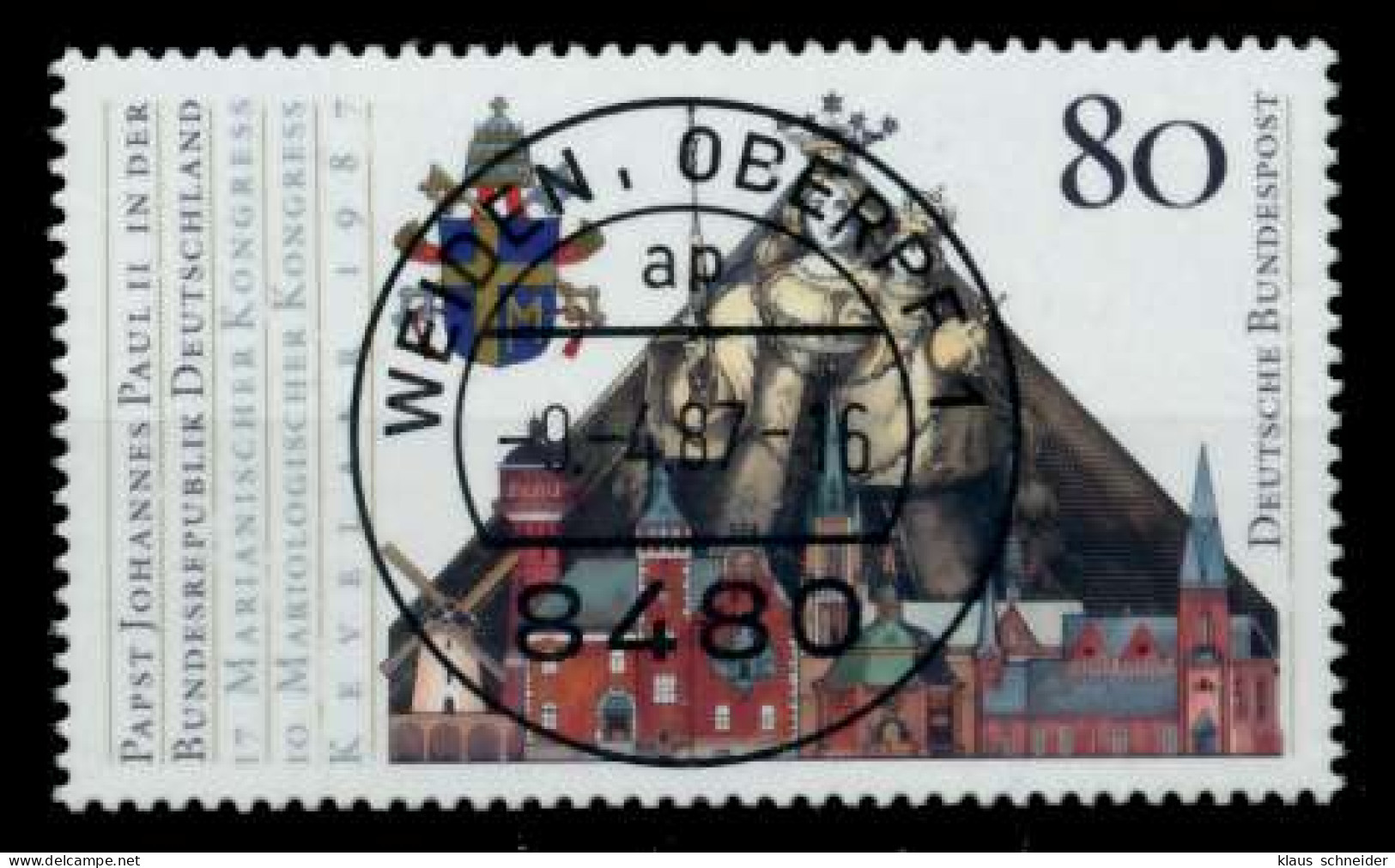 BRD 1987 Nr 1320 Zentrisch Gestempelt X89E946 - Oblitérés