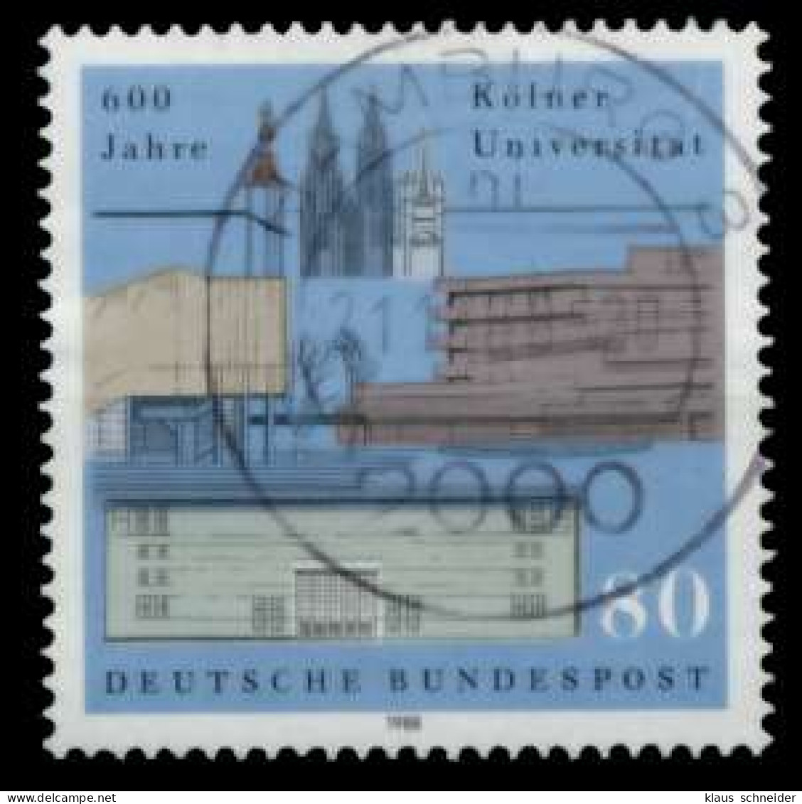 BRD 1988 Nr 1370 Zentrisch Gestempelt X8B2742 - Used Stamps
