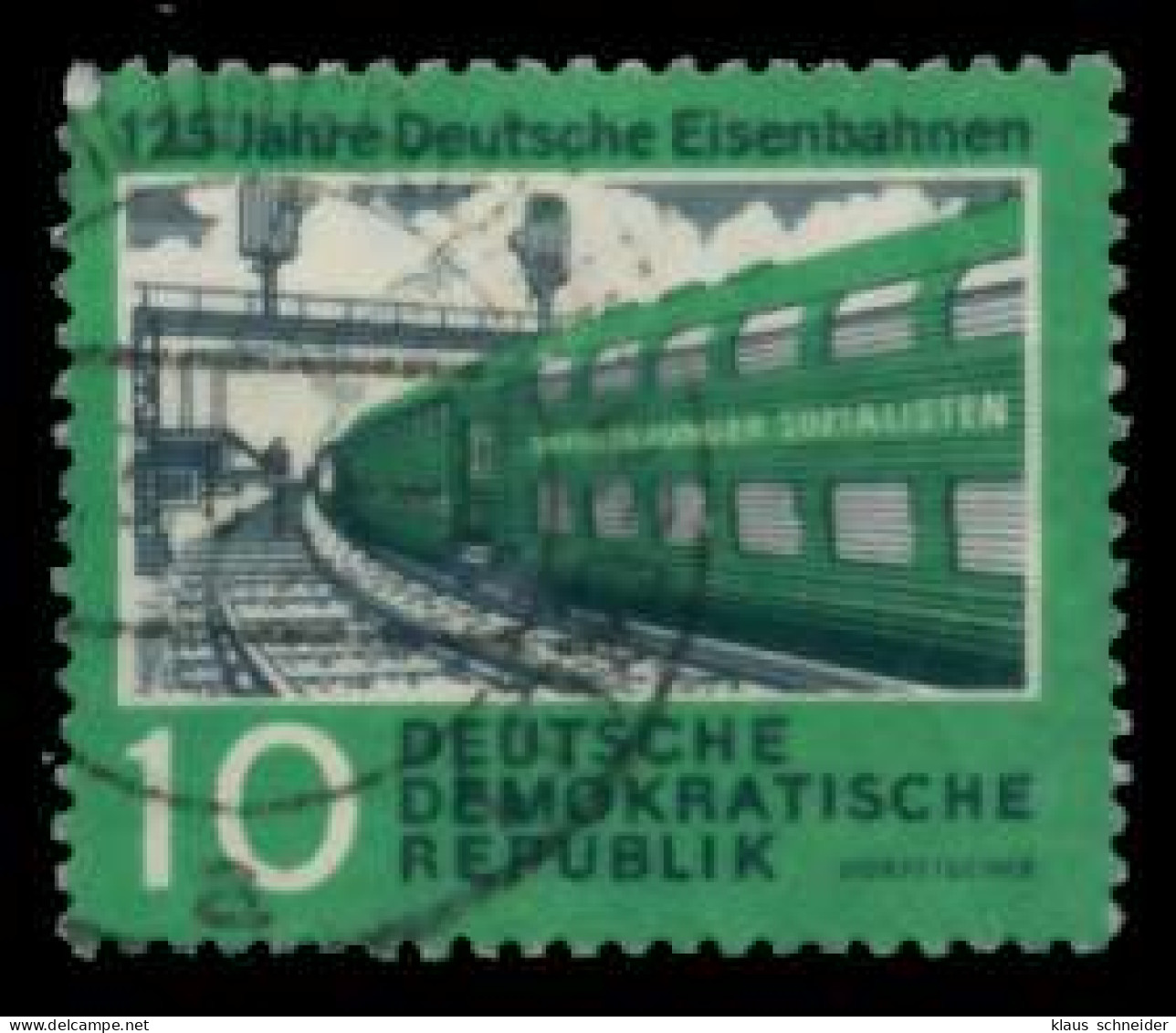 DDR 1960 Nr 804 Zentrisch Gestempelt X8B4E7E - Usados