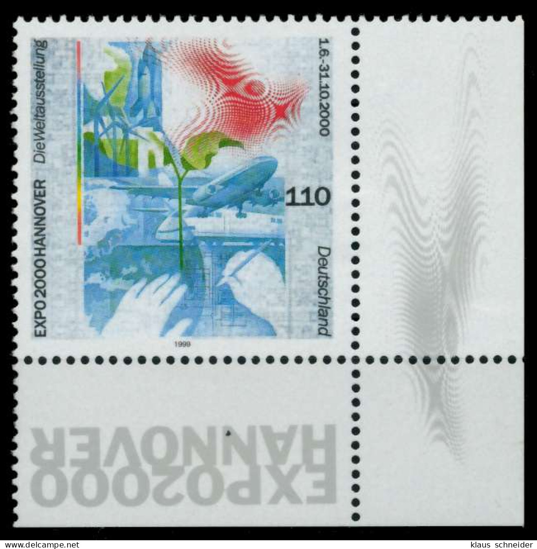 BRD 1999 Nr 2042 Postfrisch ECKE-URE X8CD98E - Unused Stamps