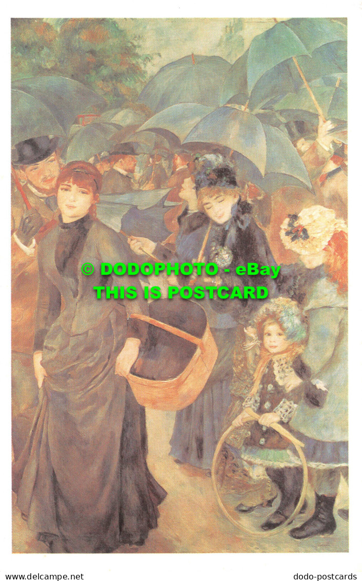 R542262 London. The National Gallery. Les Parapluies. Masterpiece. The Art Aucti - Sonstige & Ohne Zuordnung