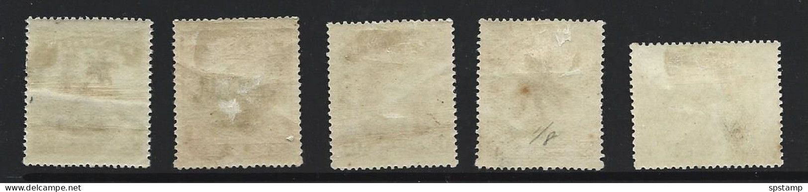 Penrhyn Island 1920 Scene Definitives Part Set Of 5 Attractive Mint , Some Blemishes - Penrhyn