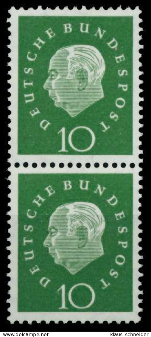BRD DS HEUSS 3 Nr 303 Postfrisch SENKR PAAR X8FFFD2 - Unused Stamps