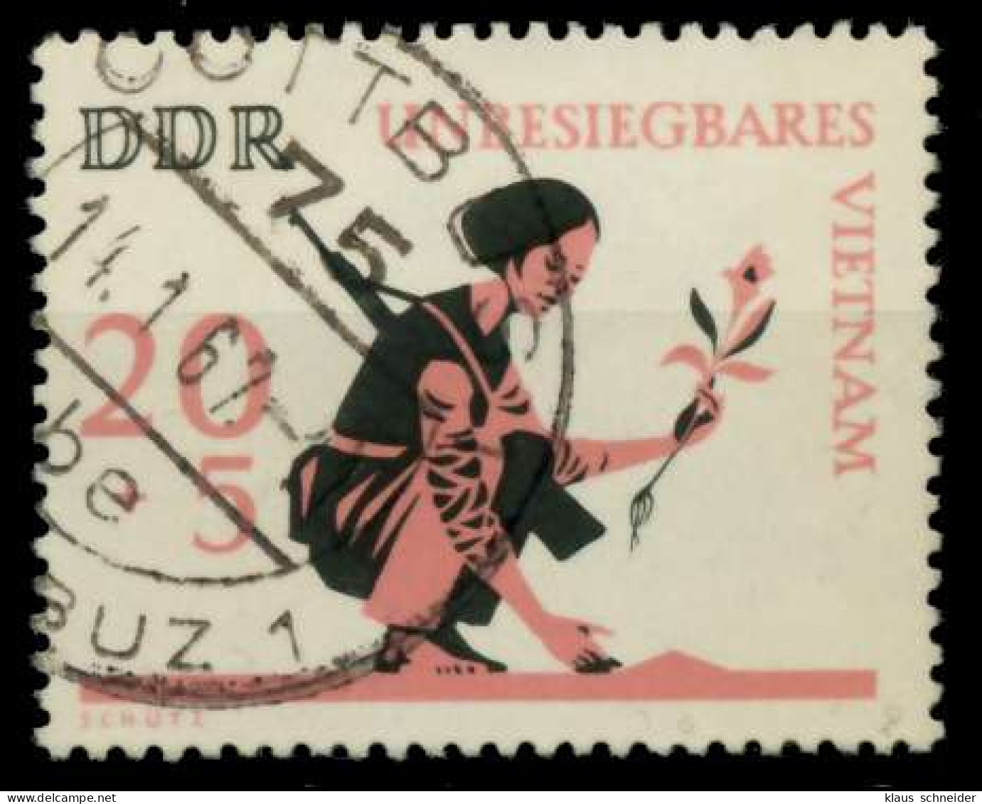DDR 1966 Nr 1220 Zentrisch Gestempelt X9078F6 - Used Stamps