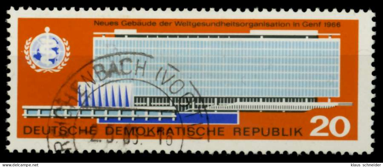 DDR 1966 Nr 1178 Gestempelt X9079B2 - Oblitérés