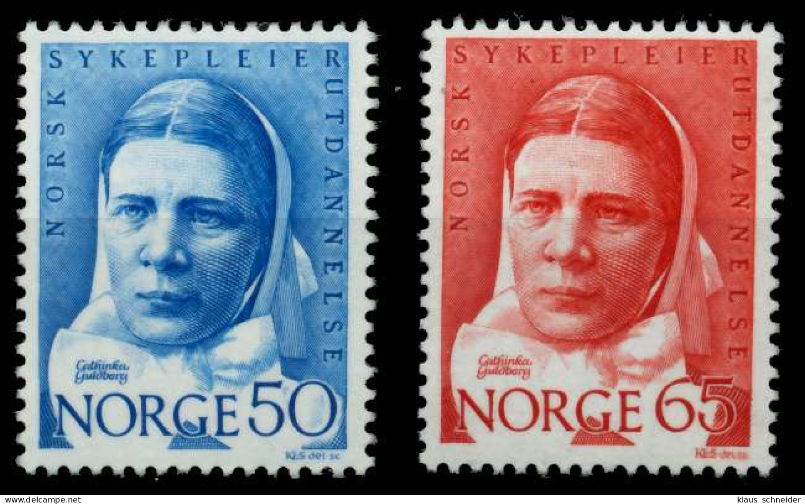 NORWEGEN Nr 574-575 Postfrisch S035146 - Nuevos