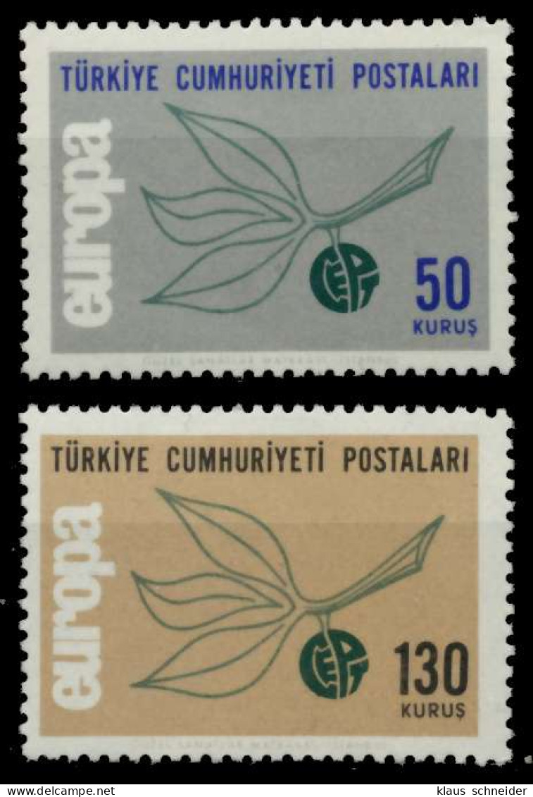 TÜRKEI 1965 Nr 1961-1962 Postfrisch S042296 - Neufs