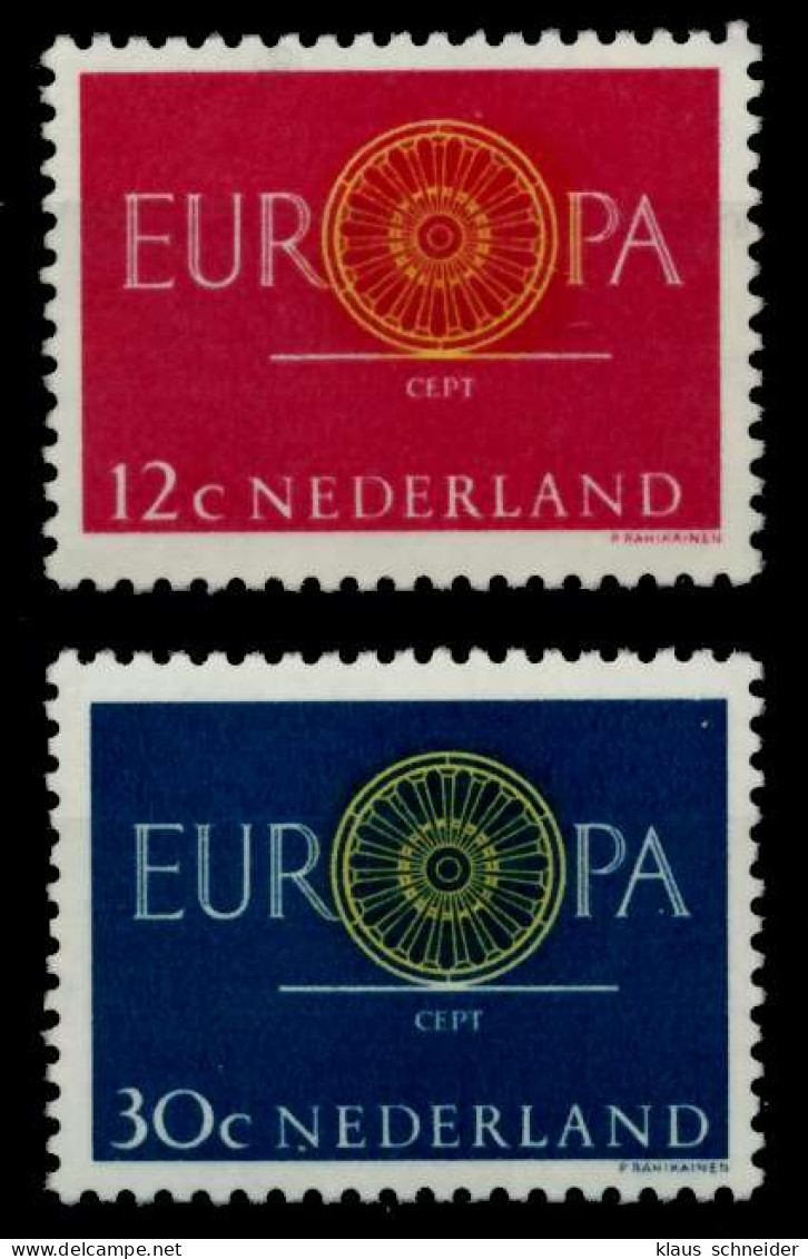 NIEDERLANDE 1960 Nr 753-754 Postfrisch X933C7A - Ungebraucht