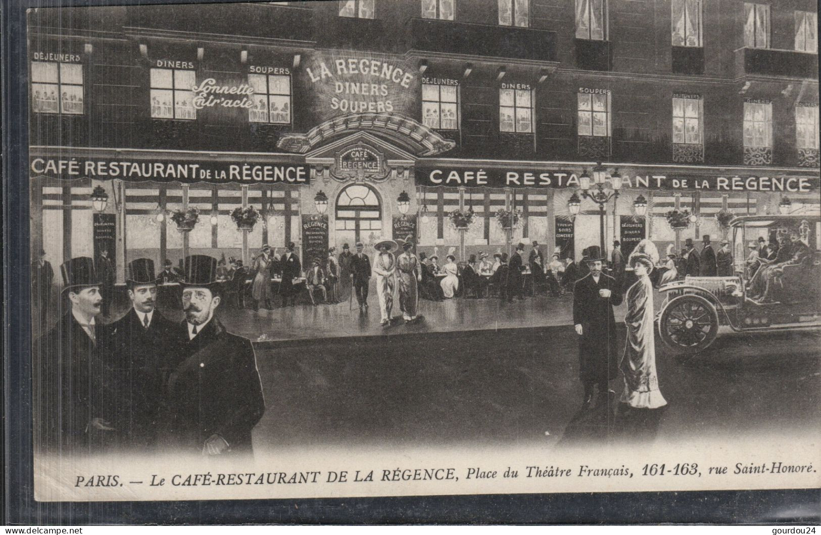 PARIS - Le Café-Restaurant De La Régence, Place Du Théatre Français - Distretto: 01