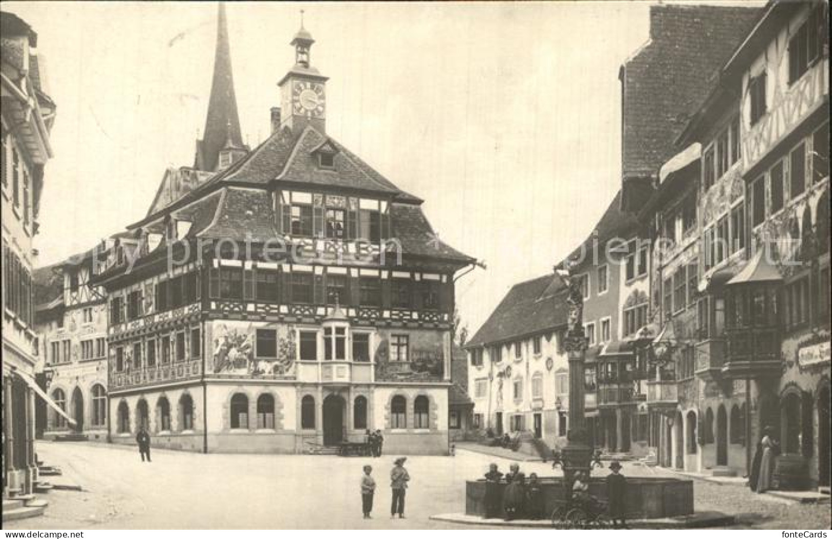 12475184 Stein Rhein Rathaus Stein Am Rhein - Autres & Non Classés