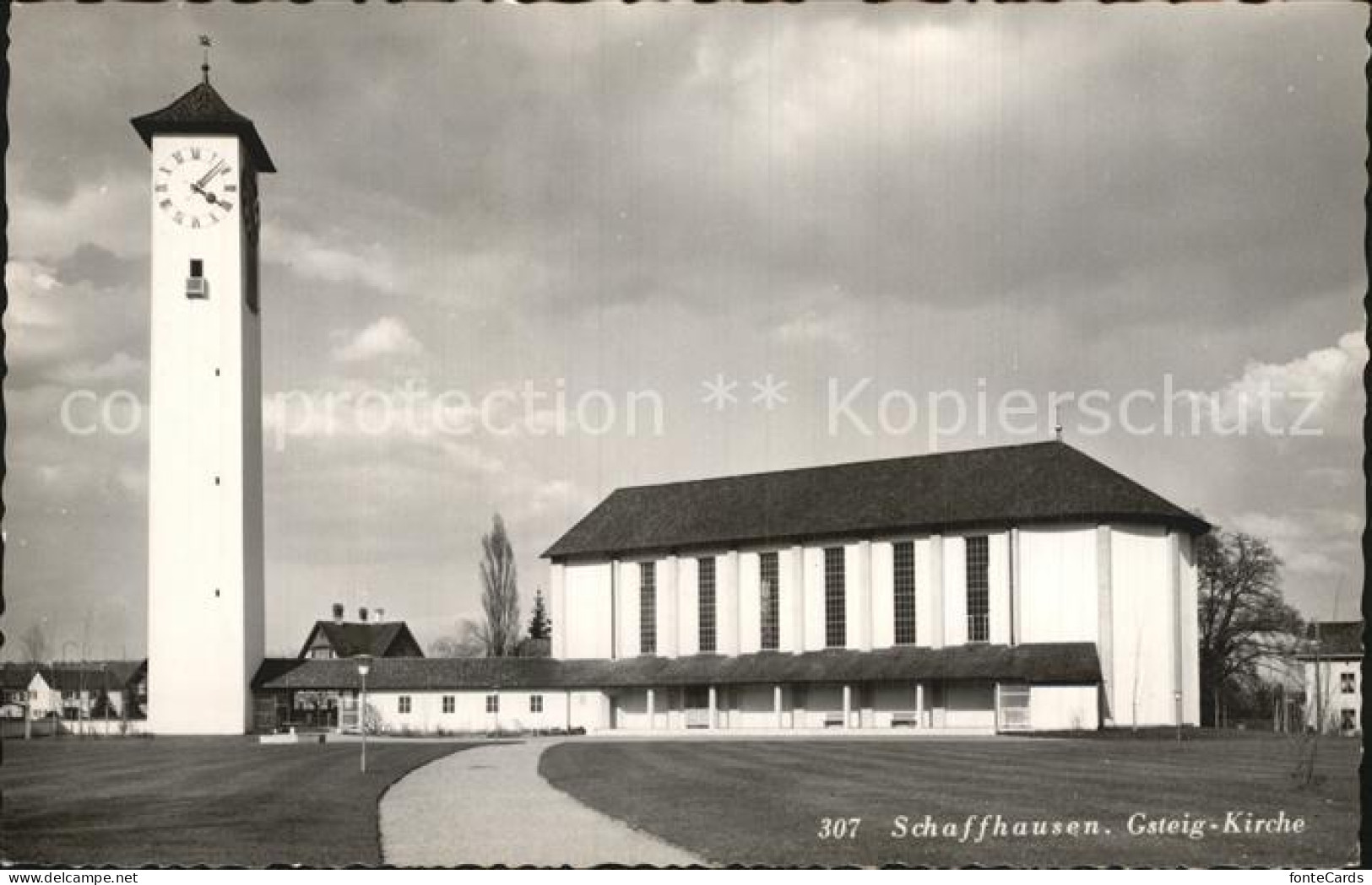 12475161 Schaffhausen SH Gsteig-Kirche Schaffhausen - Autres & Non Classés