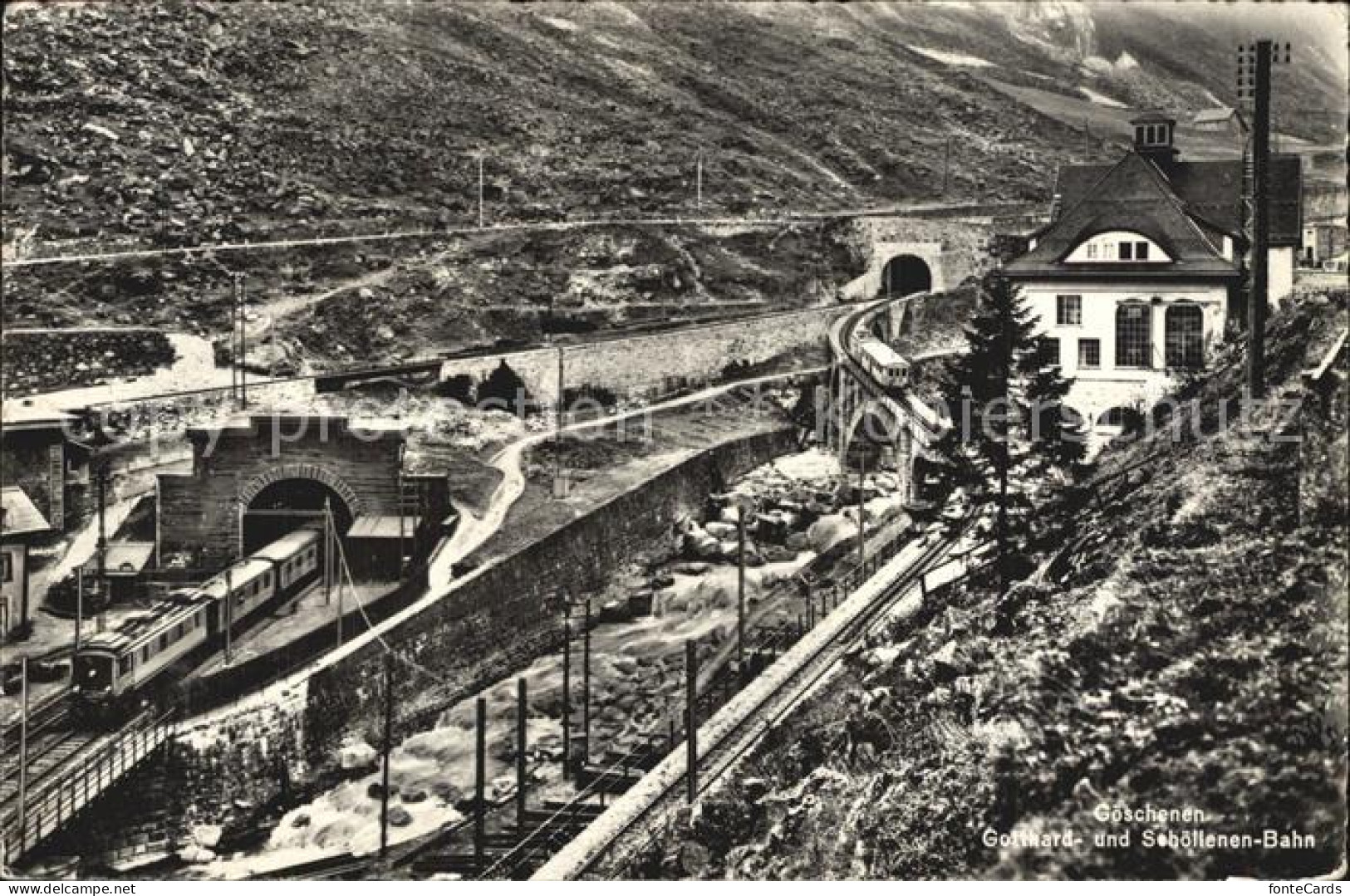 12475143 Goeschenen Gotthard- Und Schoellenen-Bahn Goeschenen - Autres & Non Classés