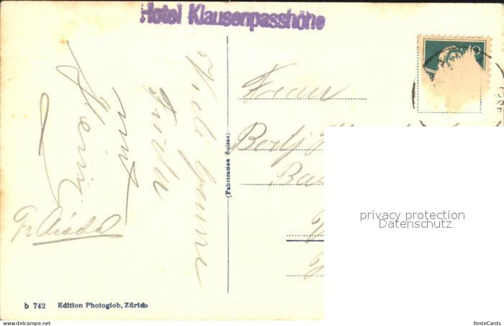 12475128 Windgaellenhuette Grosse Windgaelle Hotel Klausenpasshoehe Bristen - Andere & Zonder Classificatie