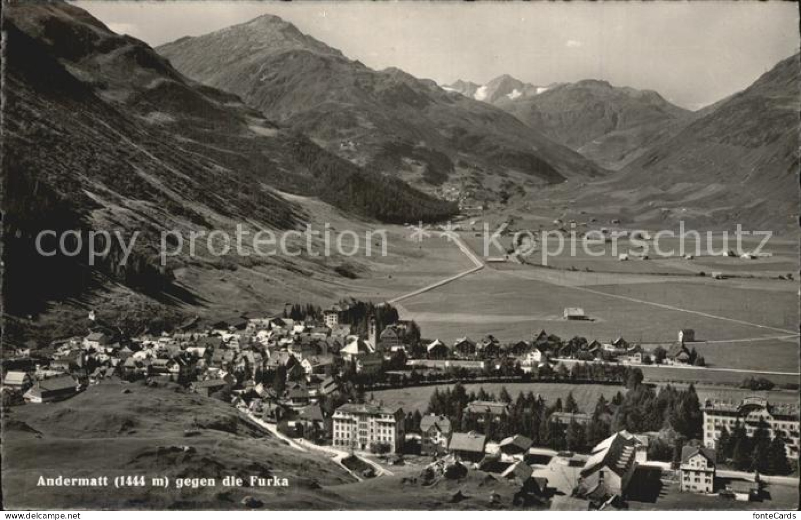 12475114 Andermatt Mit Furka Andermatt - Andere & Zonder Classificatie