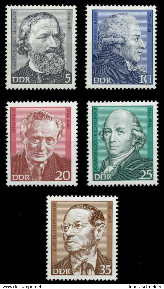 DDR 1974 Nr 1941-1945 Postfrisch S7C002A - Unused Stamps