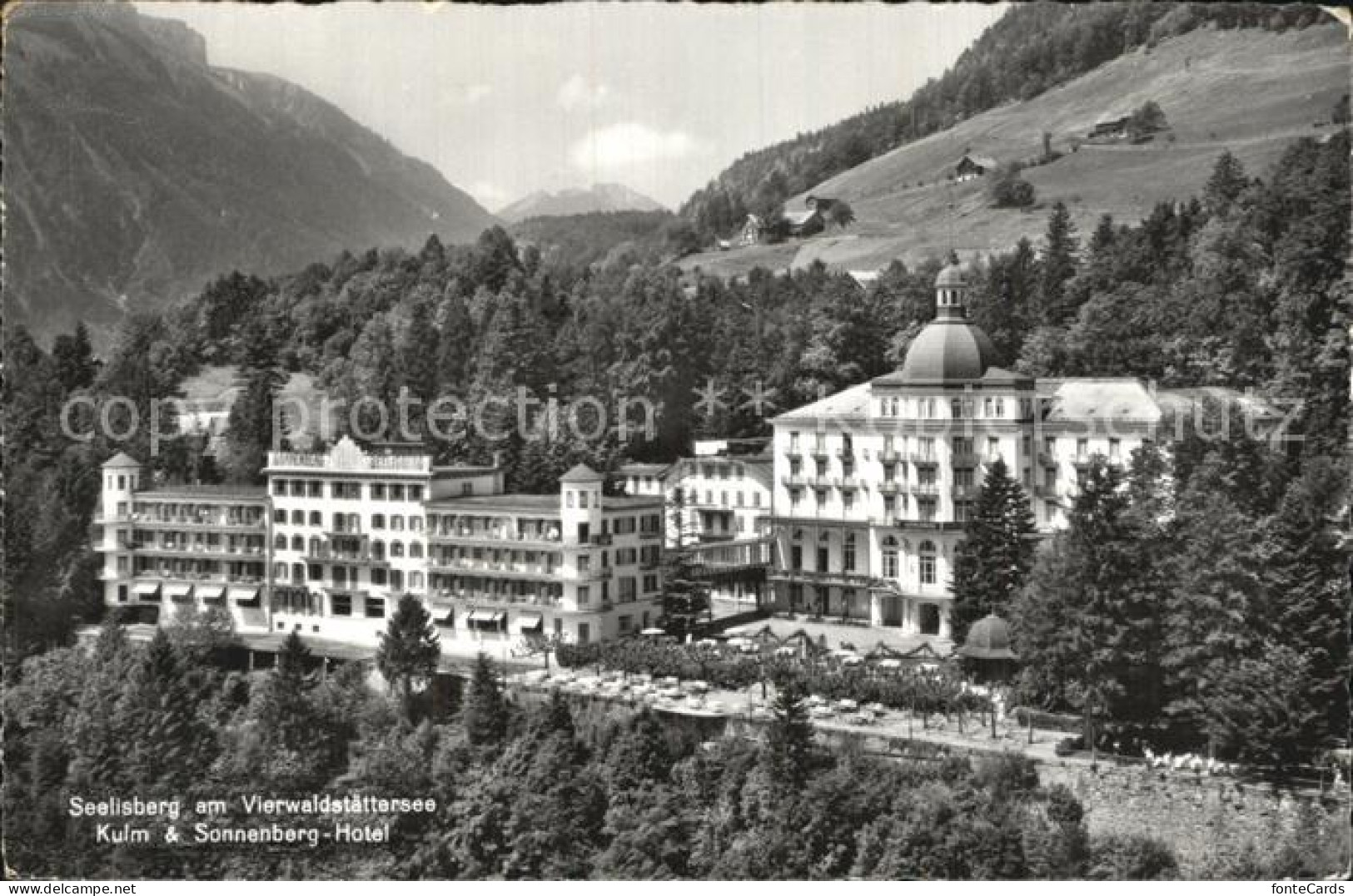 12475102 Seelisberg UR Vierwaldstaettersee Kulm Und Sonnenberg-Hotel Seelisberg - Autres & Non Classés