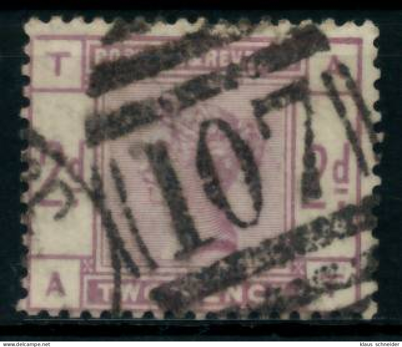 GROSSBRITANNIEN 1840-1901 Nr 74 Gestempelt X69FA4A - Gebraucht