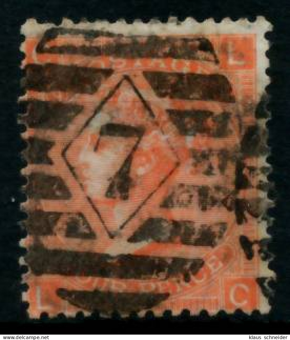 GROSSBRITANNIEN 1840-1901 Nr 24 PL09X Gestempelt X6A1D66 - Gebraucht