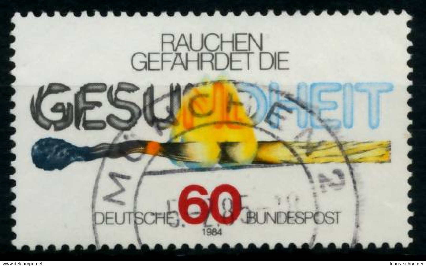 BRD 1984 Nr 1232 Gestempelt X6A218E - Oblitérés