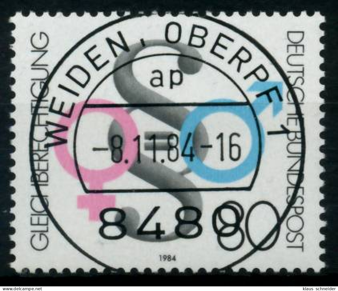 BRD 1984 Nr 1230 Zentrisch Gestempelt X6A22C2 - Oblitérés