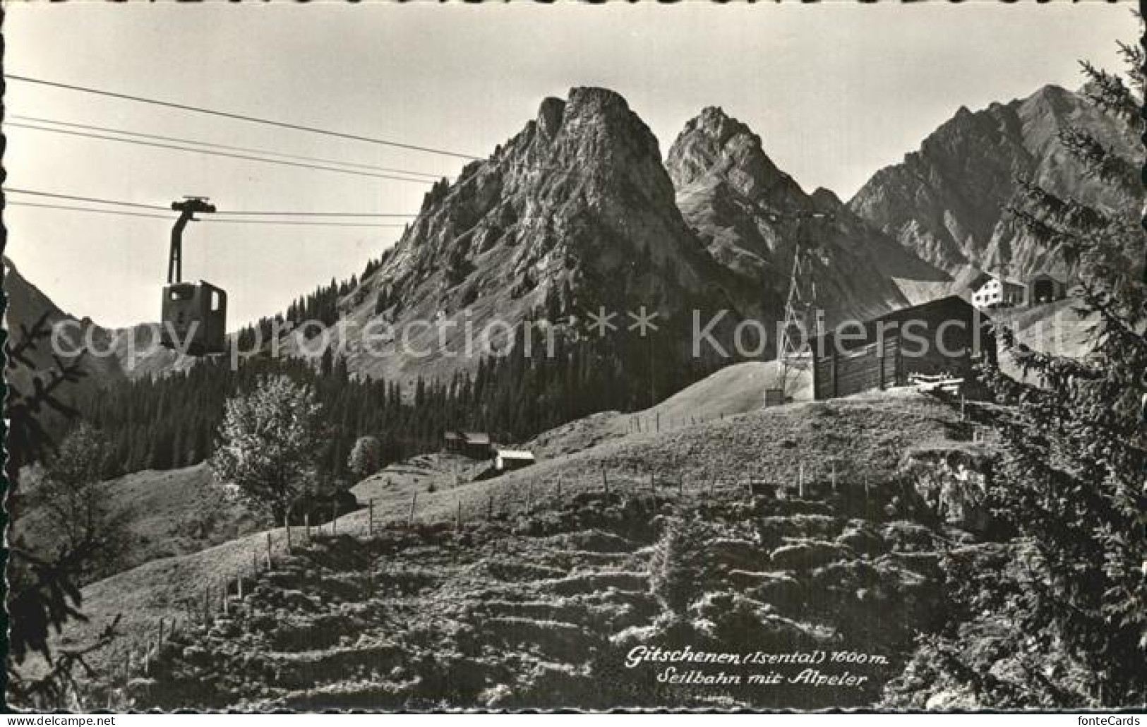 12475060 Gitschen Isental Seilbahn Gitschen - Autres & Non Classés