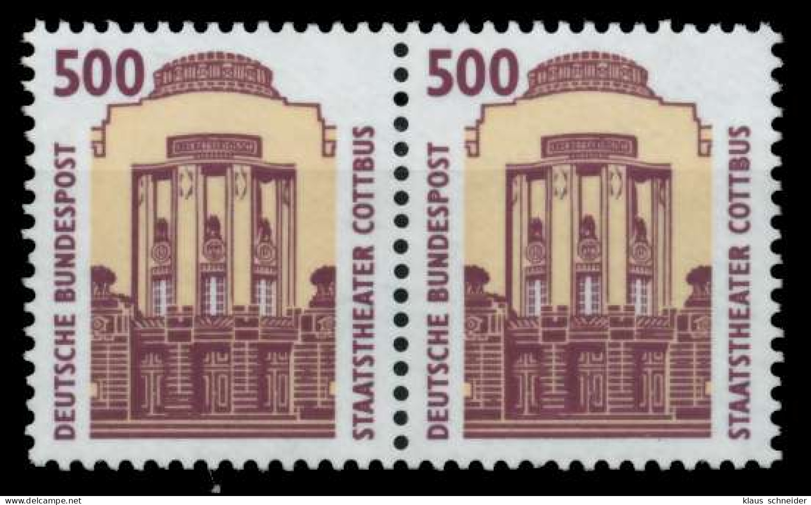 BRD DS SEHENSW Nr 1679 Postfrisch WAAGR PAAR X6C9AFE - Unused Stamps