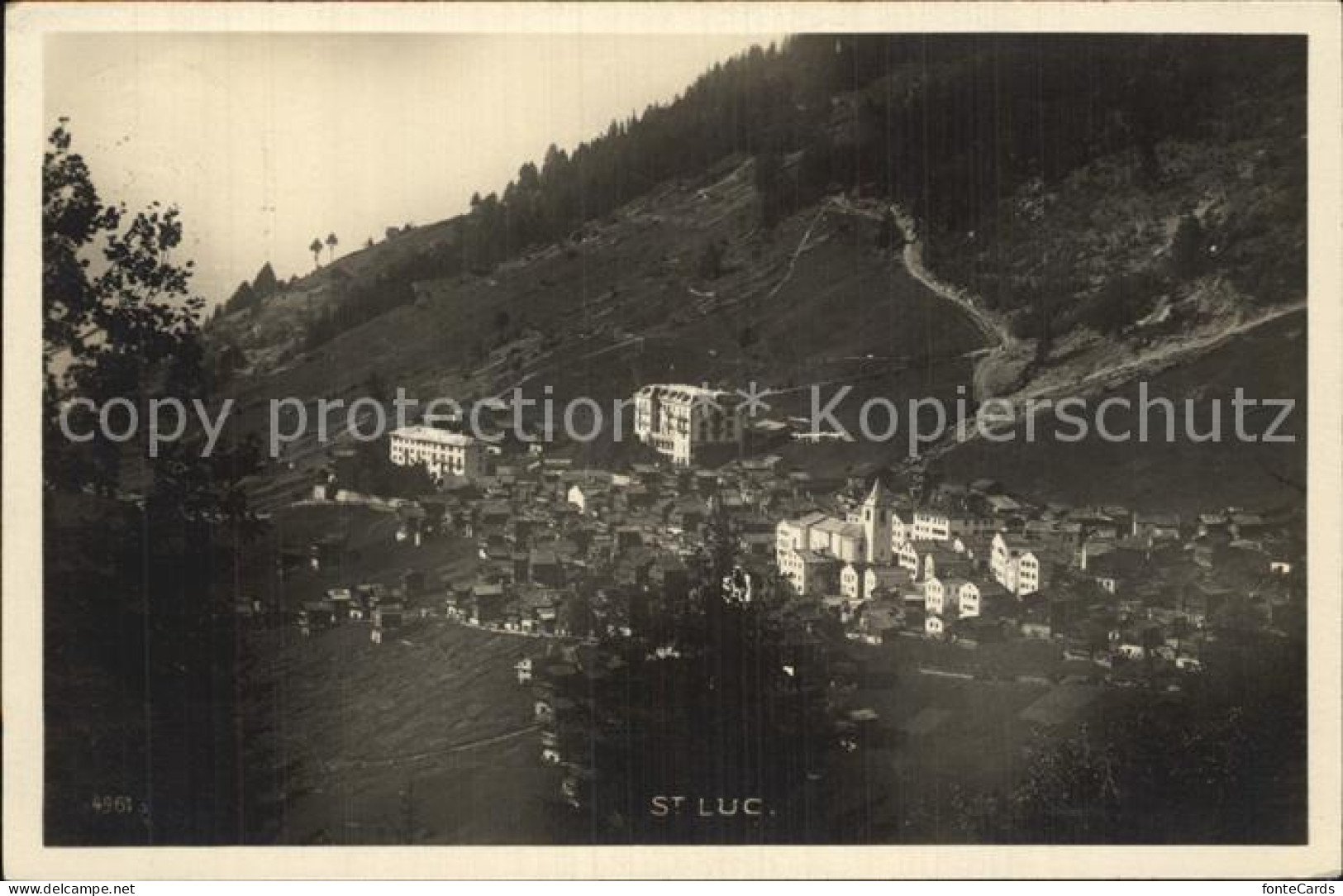 12474514 St Luc Blick Ins Tal St Luc - Sonstige & Ohne Zuordnung