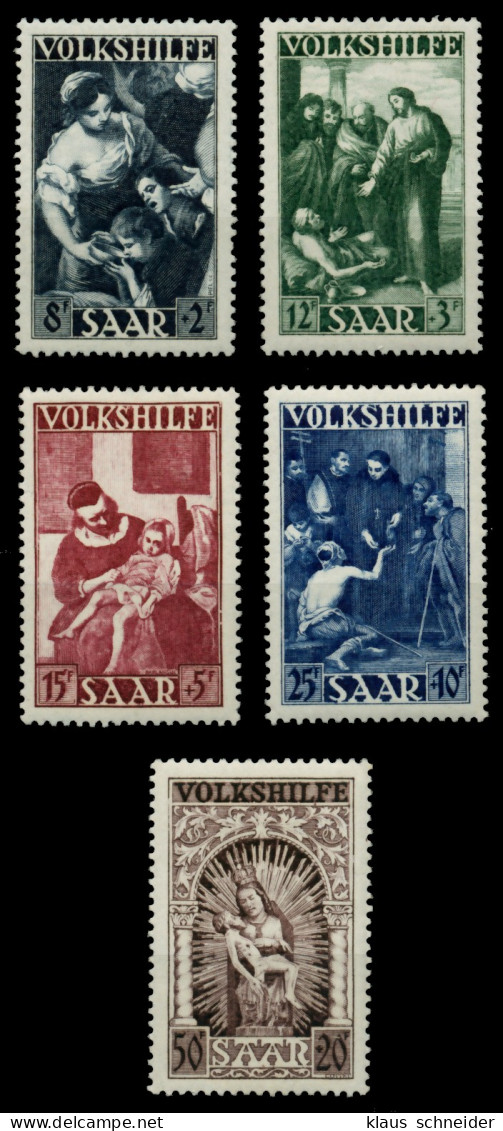 SAARLAND 1949 Nr 267-271 Postfrisch X6DF83E - Unused Stamps