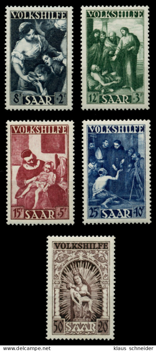 SAARLAND 1949 Nr 267-271 Postfrisch X6DF83E - Ungebraucht