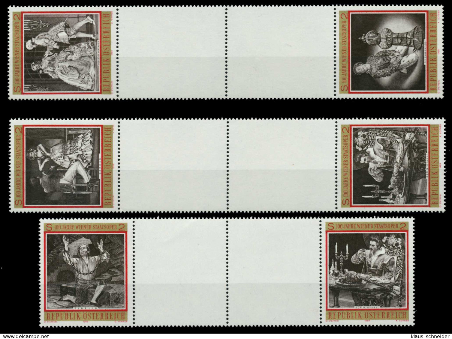 ÖSTERREICH 1969 Nr 1294 1301 HZ Postfrisch X6DA8D6 - Nuevos