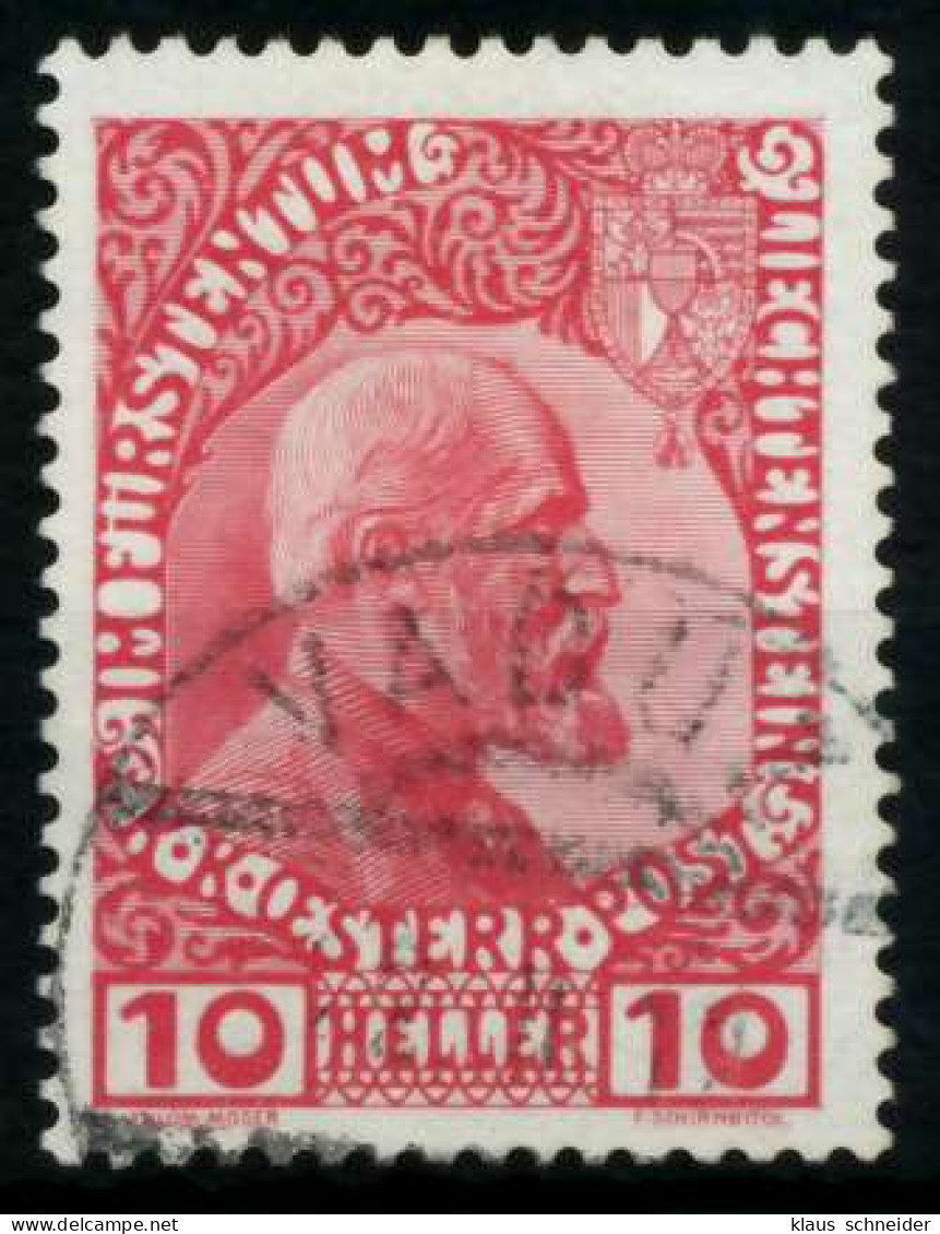 LIECHTENSTEIN 1912 Nr 2x Gestempelt X6F6F1E - Used Stamps