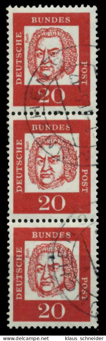BRD DS BED. DEUTSCHE Nr 352yR Gestempelt 3ER STR X6F969A - Used Stamps