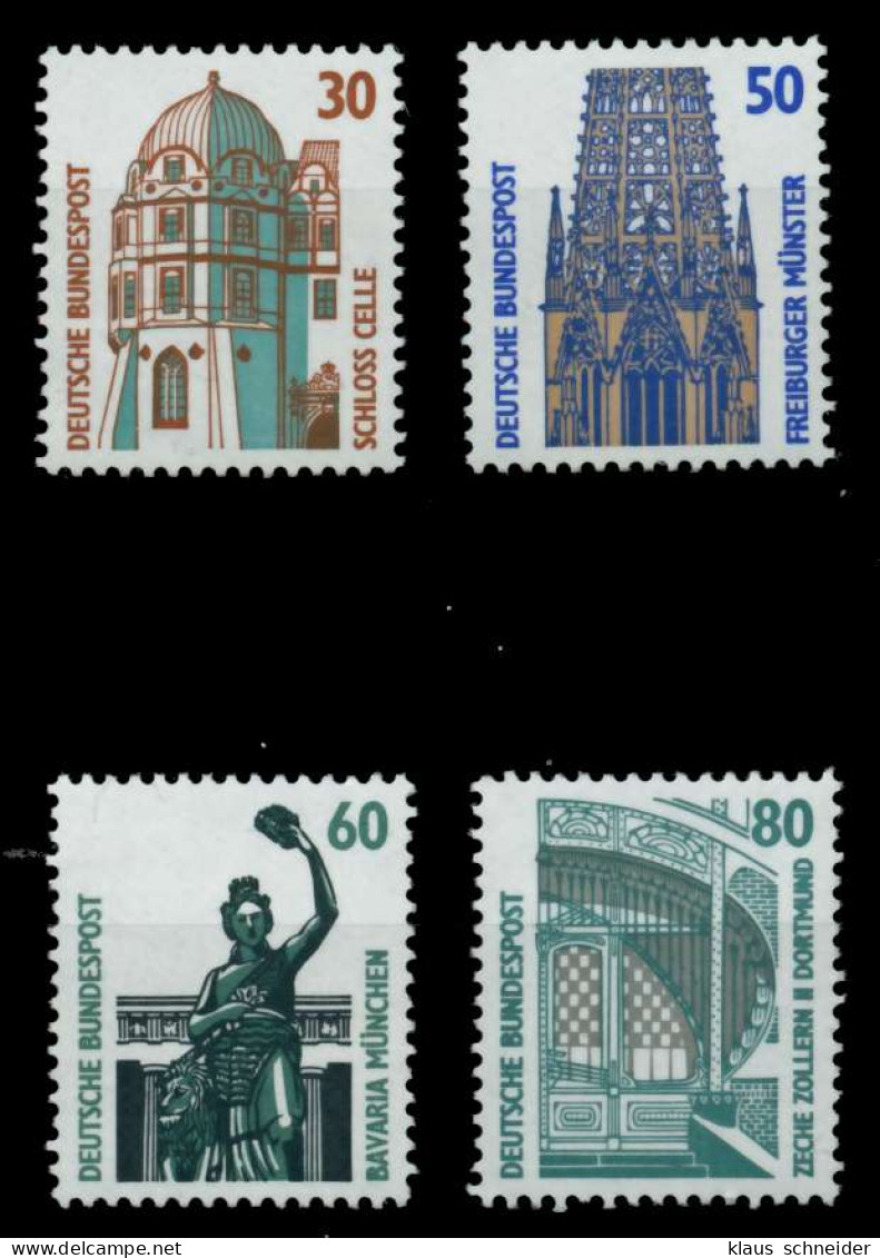 BRD DS SEHENSW Nr 1339uRI-1342uRI Postfrisch X70A342 - Unused Stamps