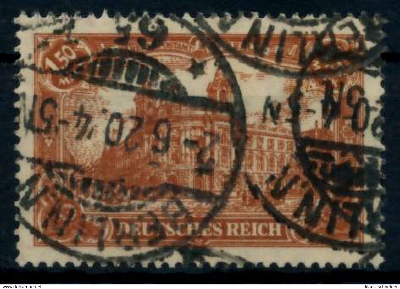 D-REICH INFLA Nr 114b Gestempelt X71BAAA - Used Stamps