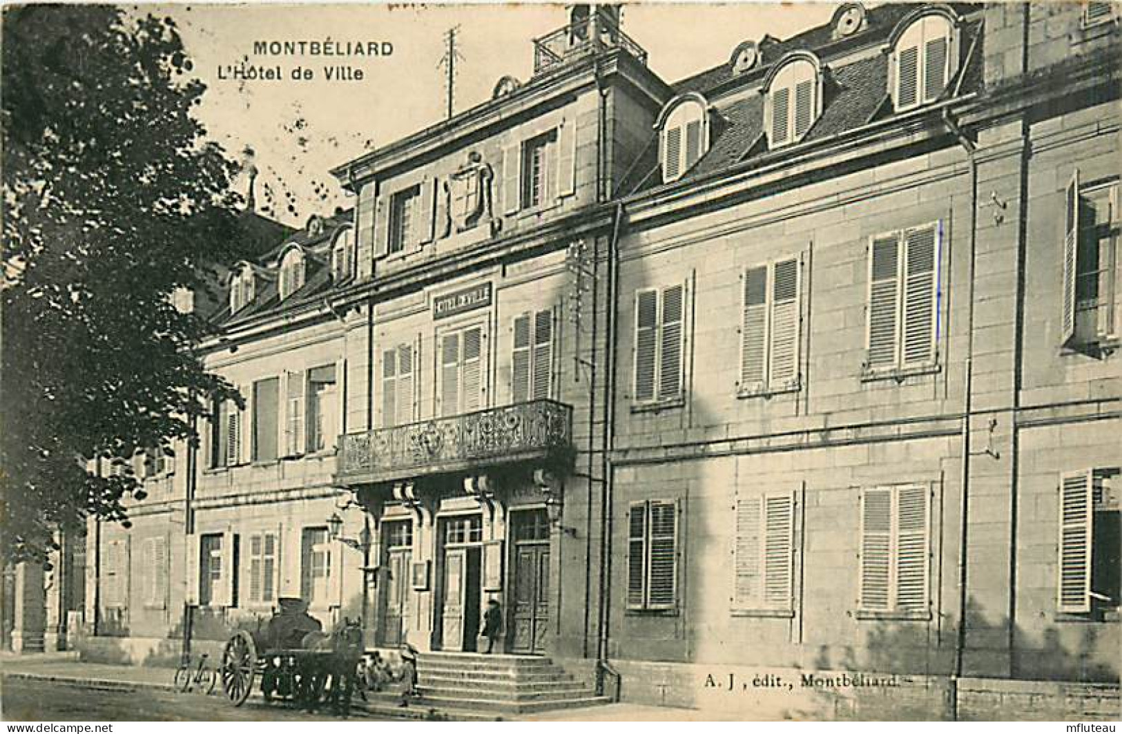 25* MONTBELIARD   Hotel De Ville          MA90,0513 - Montbéliard