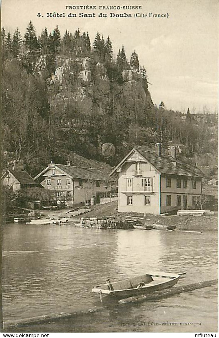 25* SAUT DU DOUBS    Hotel          MA90,0426 - Sonstige & Ohne Zuordnung