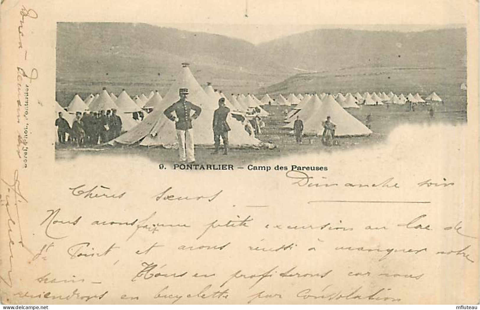 25* PONTARLIER   Camp Des Pareuses      MA90,0415 - Montbéliard