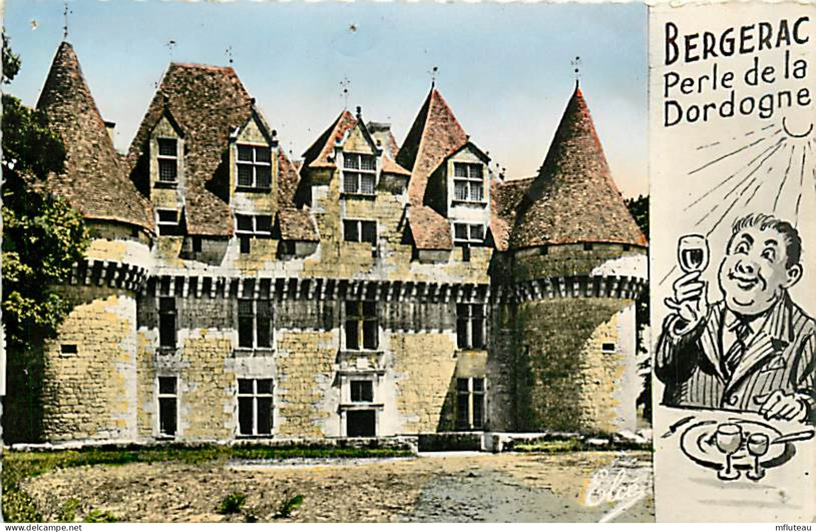 24* BERGERAC  Chateau Monbazillac  (CPSM Petit Format)          MA90,0390 - Bergerac