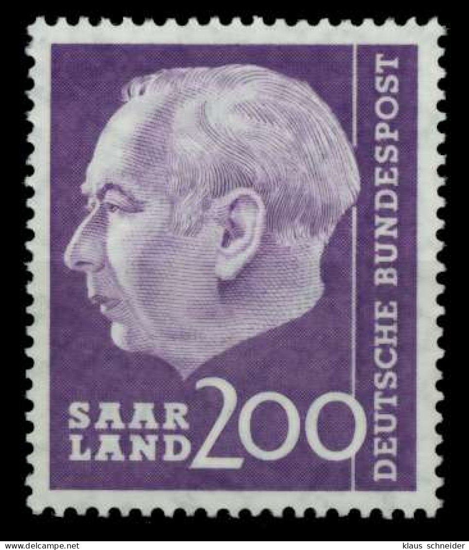 SAAR OPD 1957 Nr 399 Postfrisch X7209FA - Unused Stamps