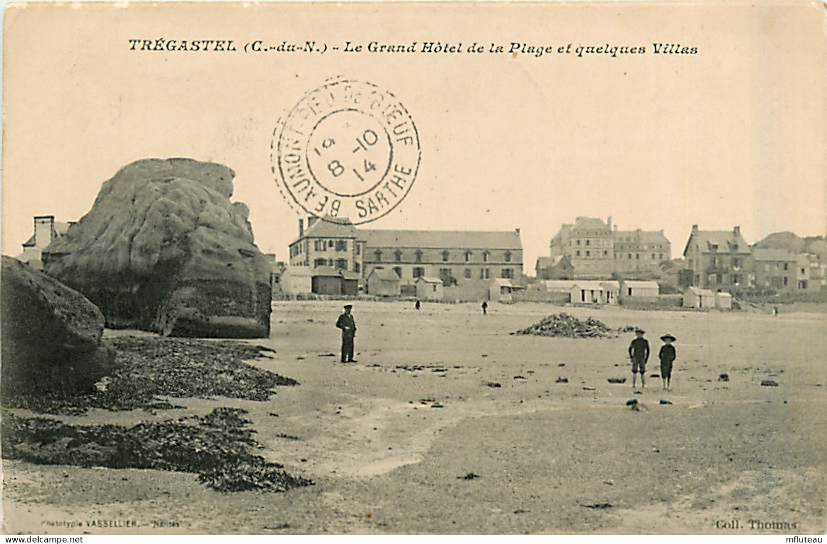 22* TREGASTEL Grand Hotel De La Plage           MA90,0294 - Trégastel