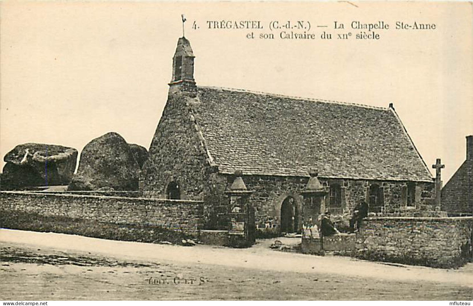 22* TREGASTEL Chapelle          MA90,0238 - Trégastel