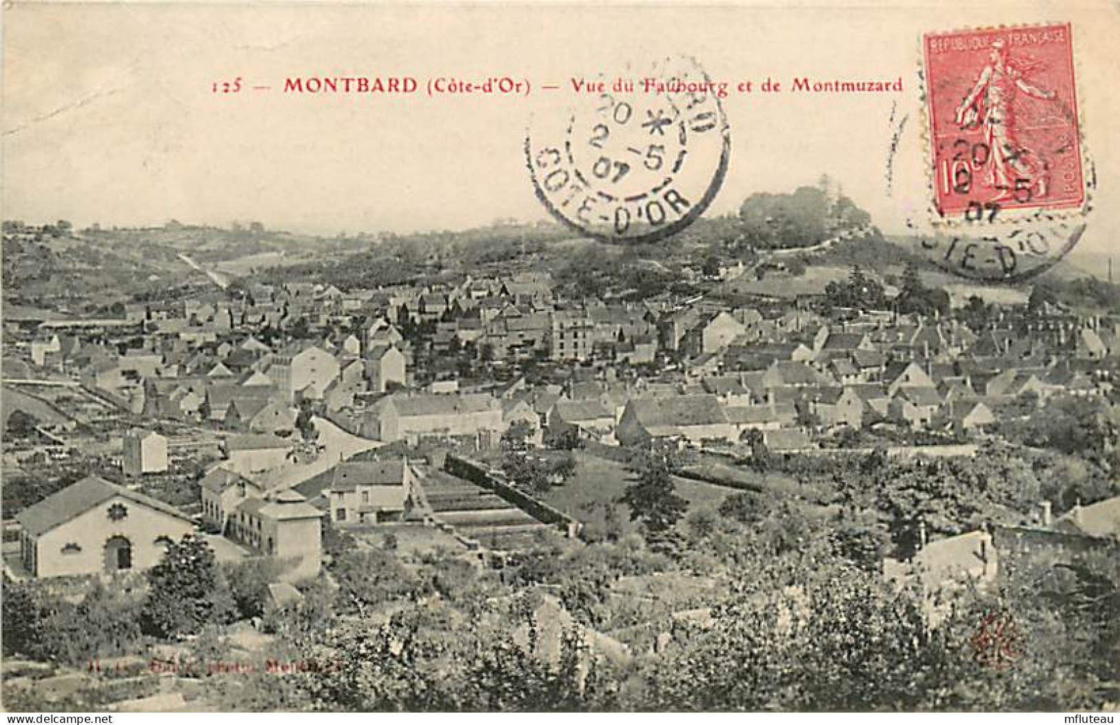 21* MONTBARD  Faubourg    MA90,0111 - Montbard