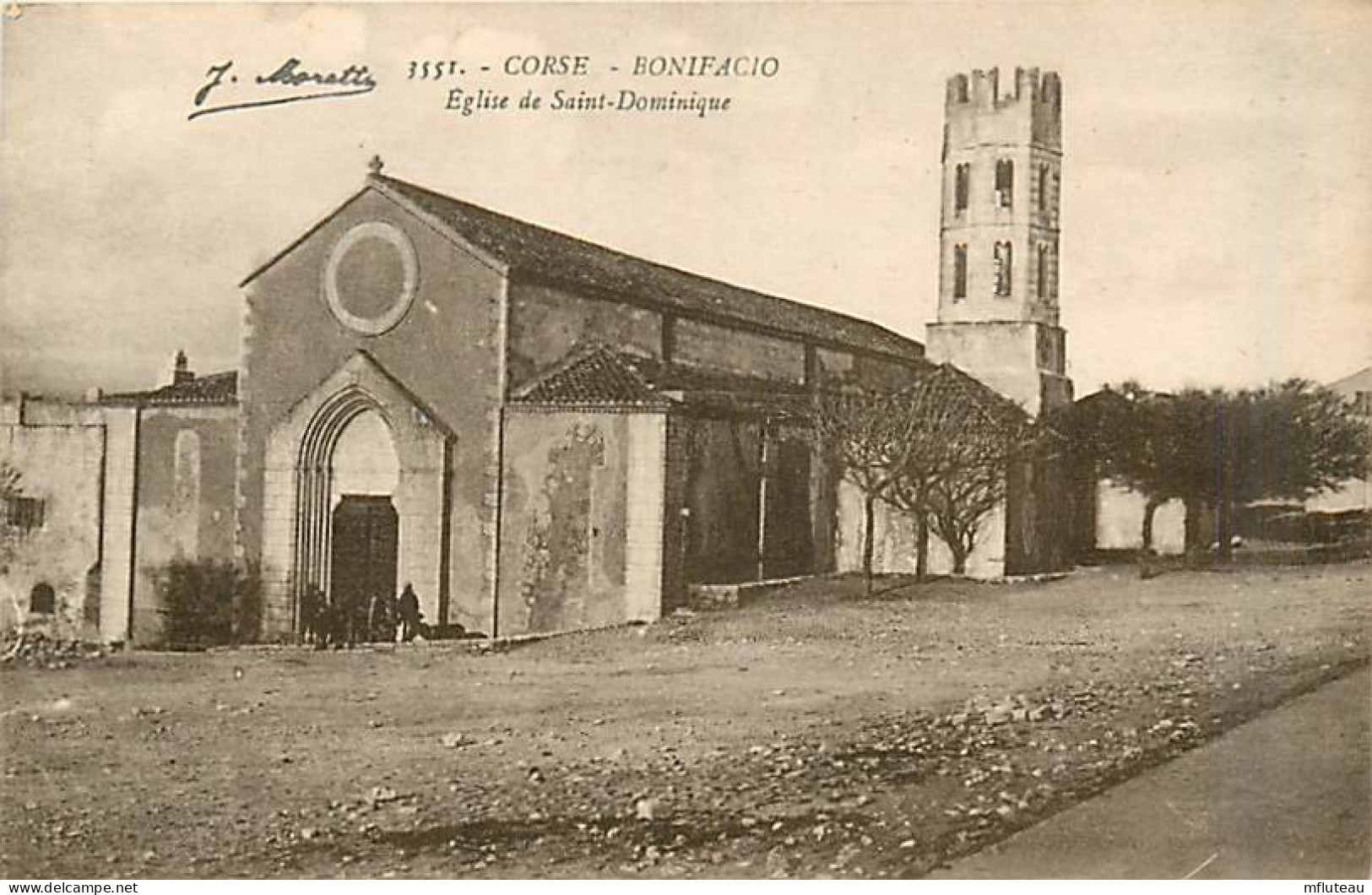 20* BONIFACIO Eglise St Dominique           MA90,0094 - Autres & Non Classés