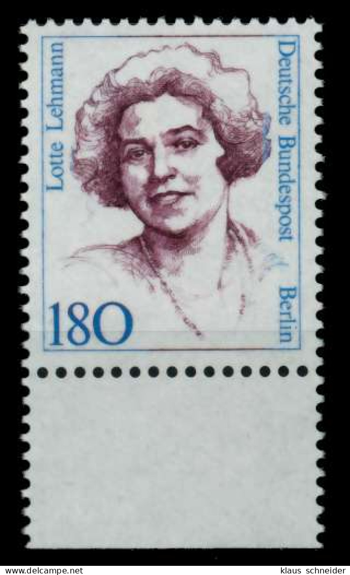 BERLIN DS FRAUEN Nr 844 Postfrisch URA X72B2DA - Unused Stamps