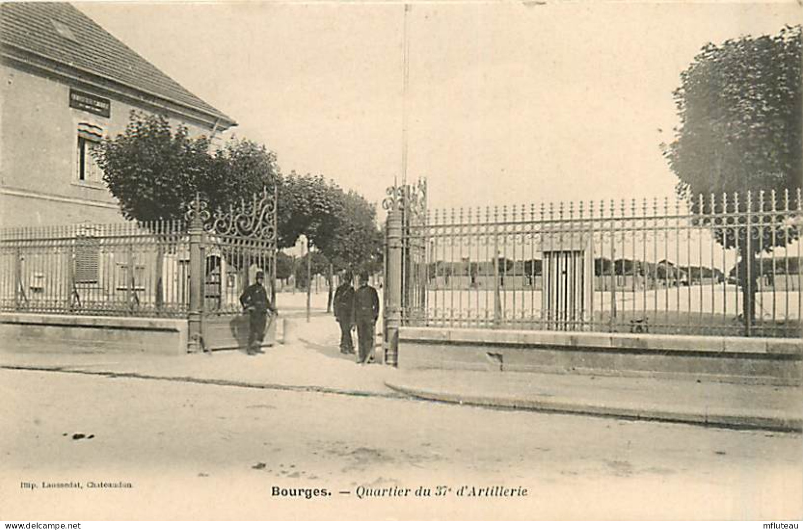 18* BOURGES  37eme Artillerie           MA90,0030 - Bourges