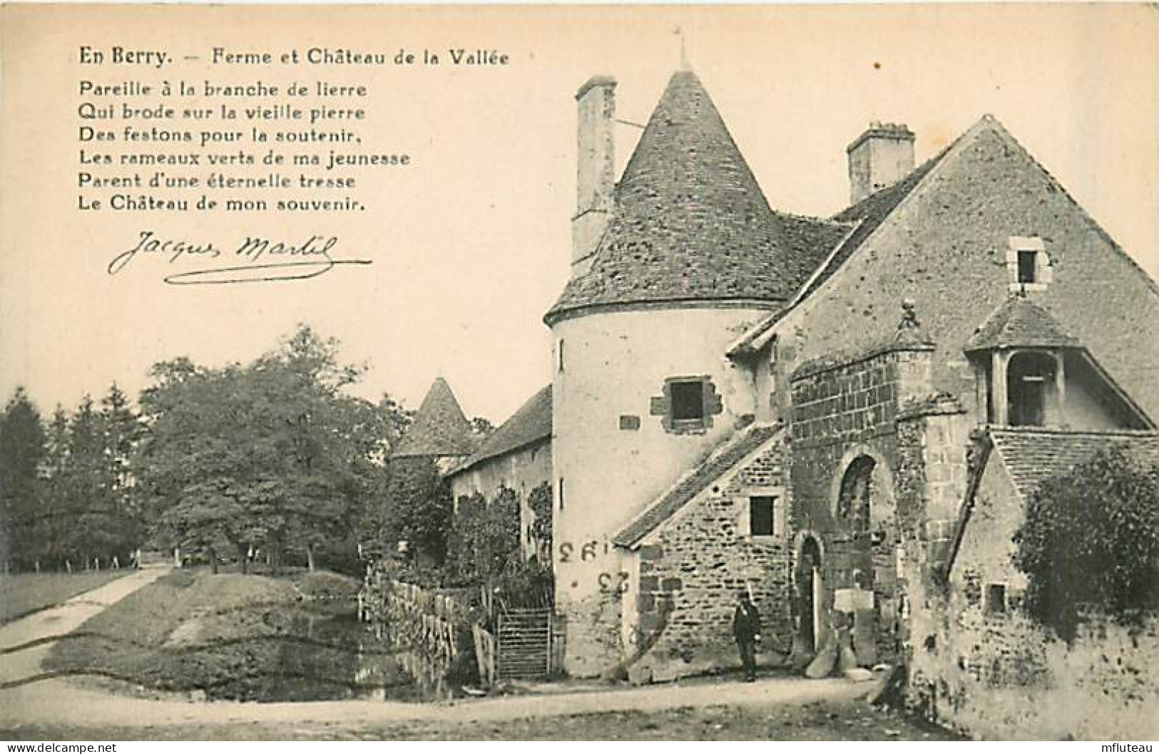 18* BERRY Ferme Et Chateau De La Vallee           MA90,0005 - Sonstige & Ohne Zuordnung