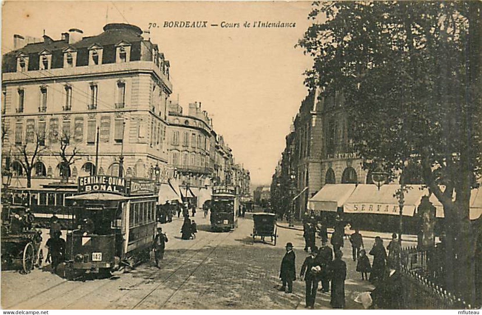 33* BORDEAUX  Cours D L Intendance           MA90,1187 - Bordeaux