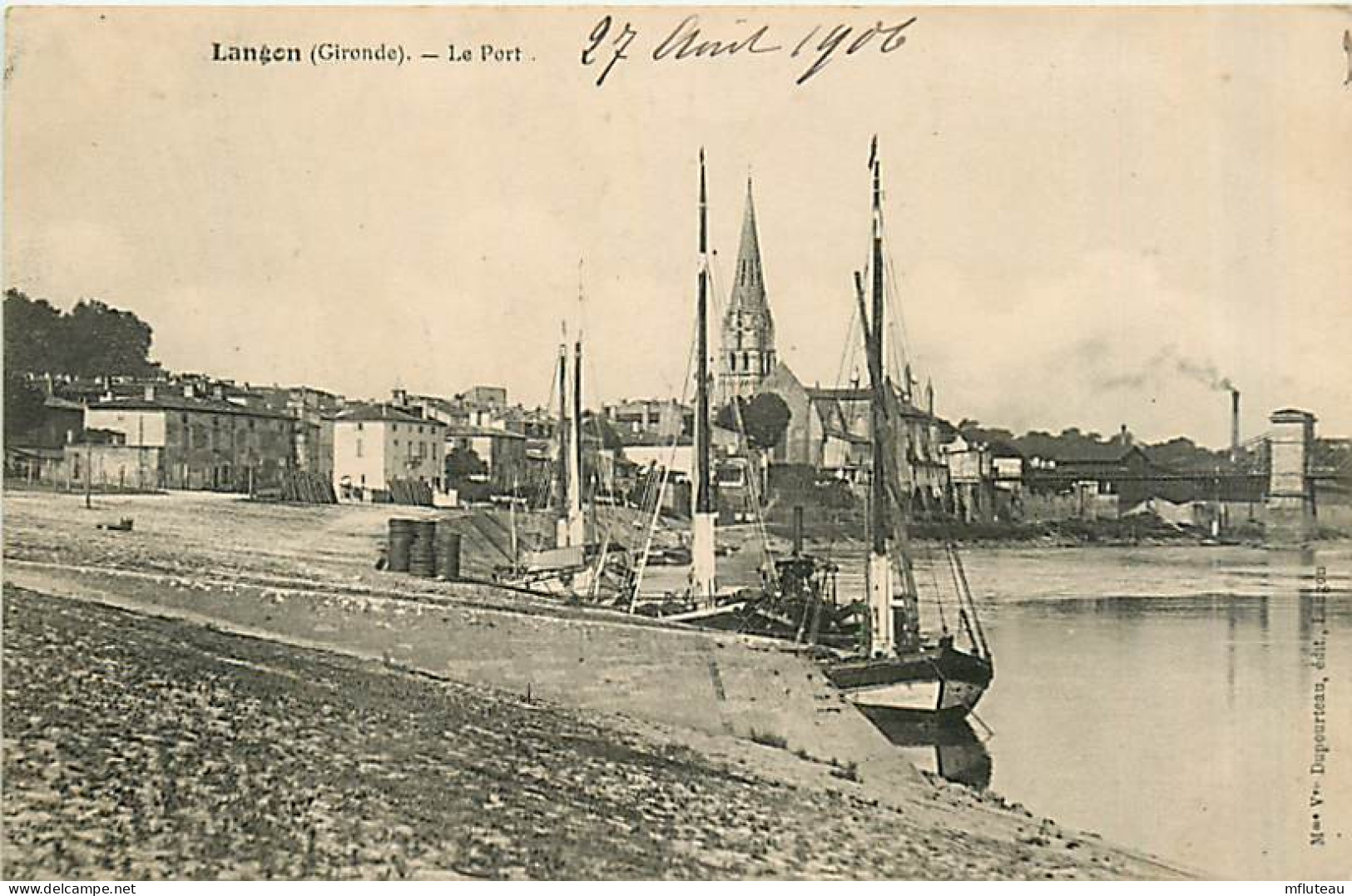 33* LANGON Port           MA90,1178 - Langon
